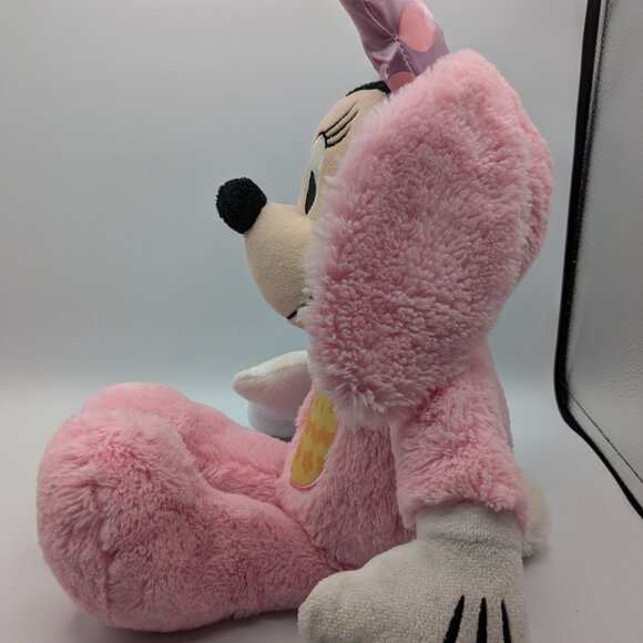 Disney Minnie Mouse Easter Bunny Large Plush - Picture 10 of 16